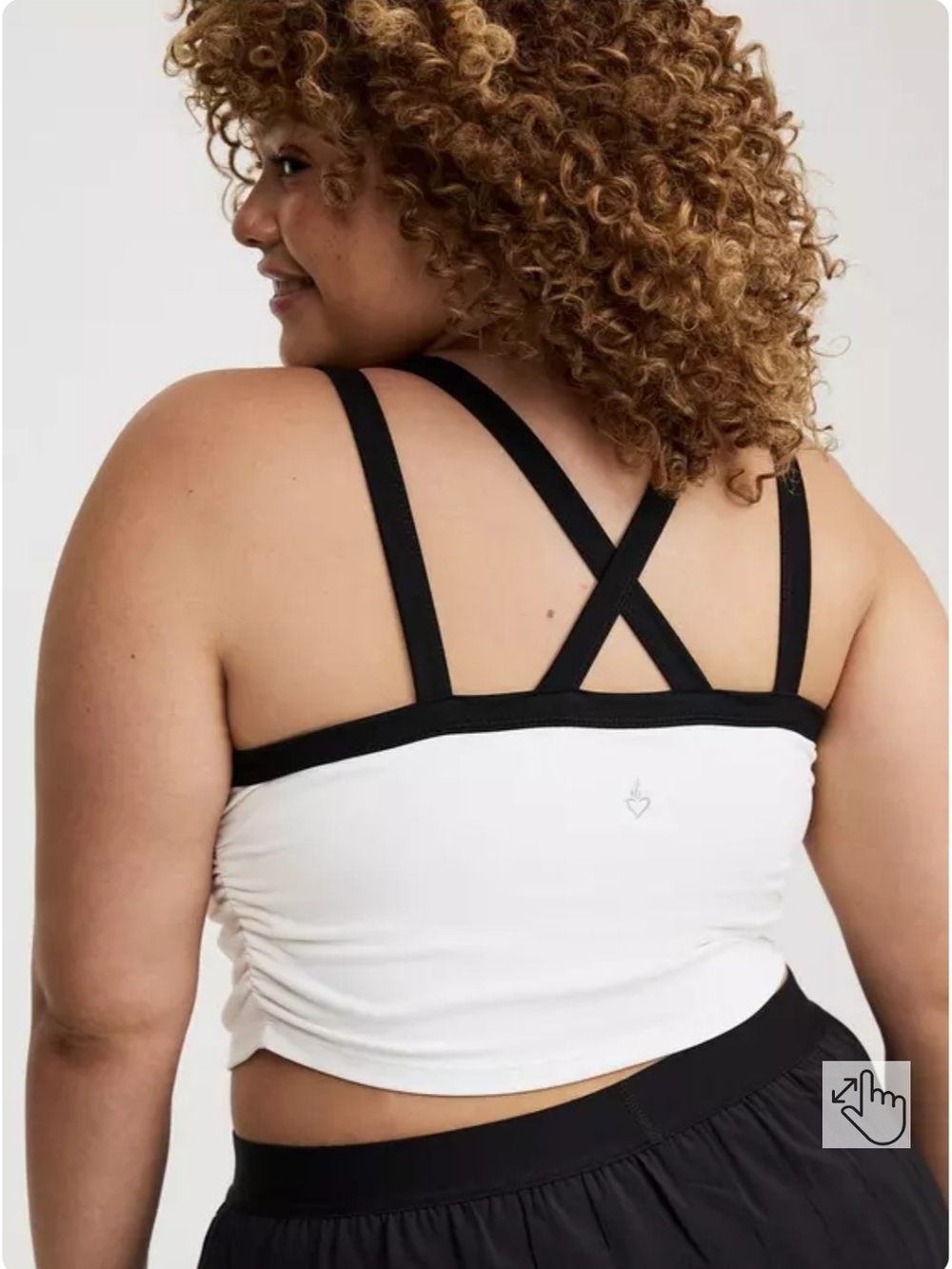 Torrid NWT Performance Core Inner Shelf Longline Active Bra - Picture 4 of 10